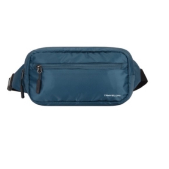 Travelon  Anti-theft Sling, RFID peacock teal Convertible Waist fanny pack bag - Picture 10 of 10